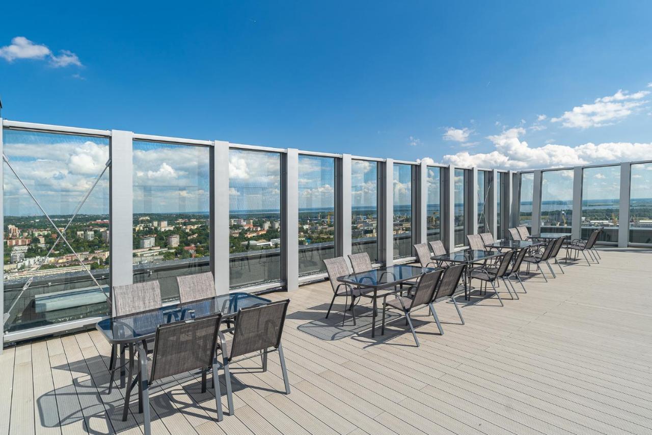 Margi Ether Apartament Lux Pool Balcony 什切青 外观 照片