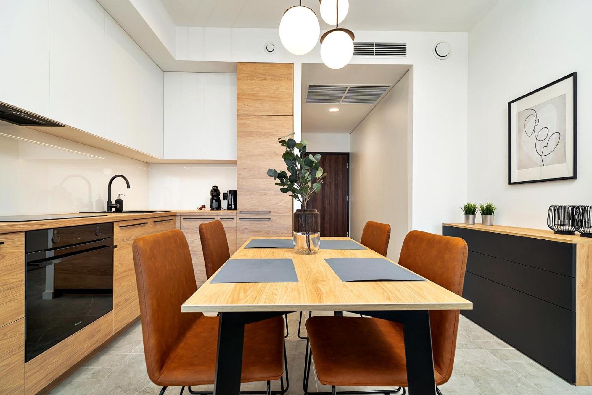 Margi Ether Apartament Lux Pool Balcony 什切青 外观 照片