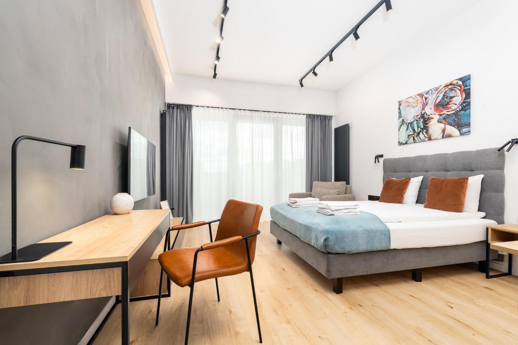 Margi Ether Apartament Lux Pool Balcony 什切青 外观 照片