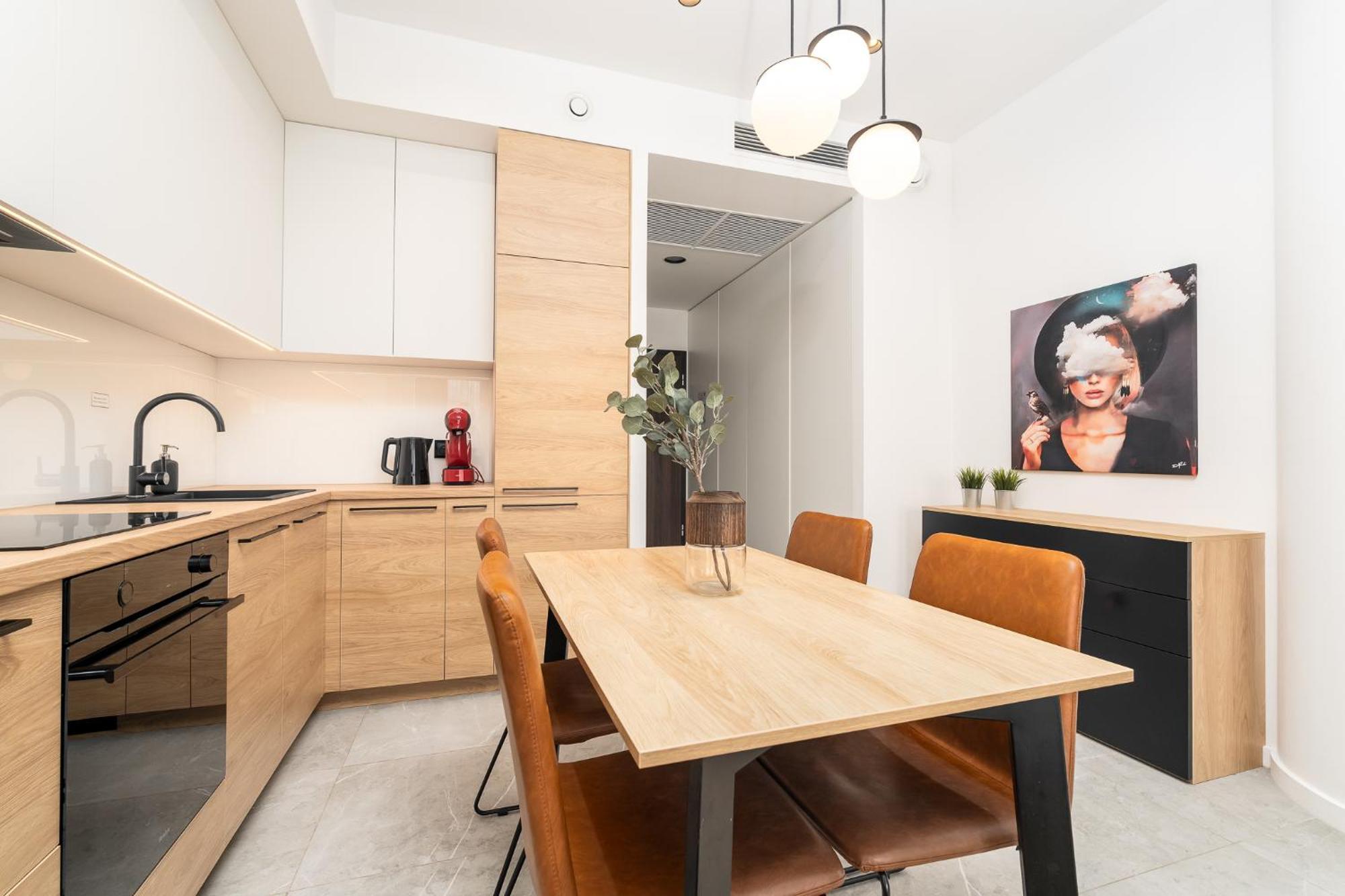 Margi Ether Apartament Lux Pool Balcony 什切青 外观 照片