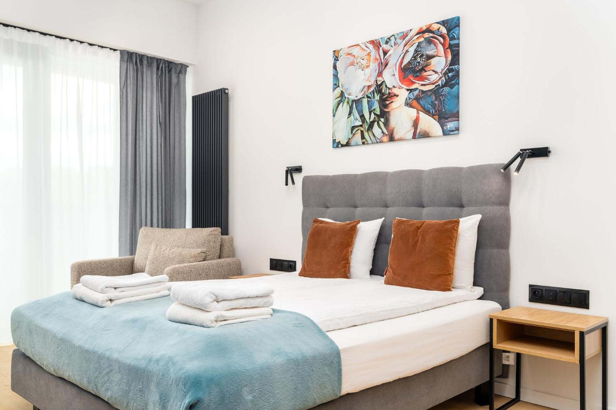 Margi Ether Apartament Lux Pool Balcony 什切青 外观 照片